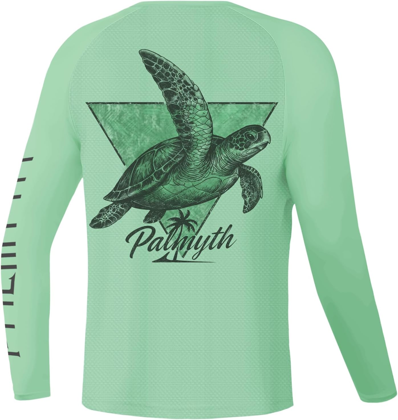 Palmyth Boys Fishing Shirt Long Sleeve Tee UPF 50+ Quick Dry | back fish graphic,UPF 50+,quick dry,breathable mesh back,4-way stretch