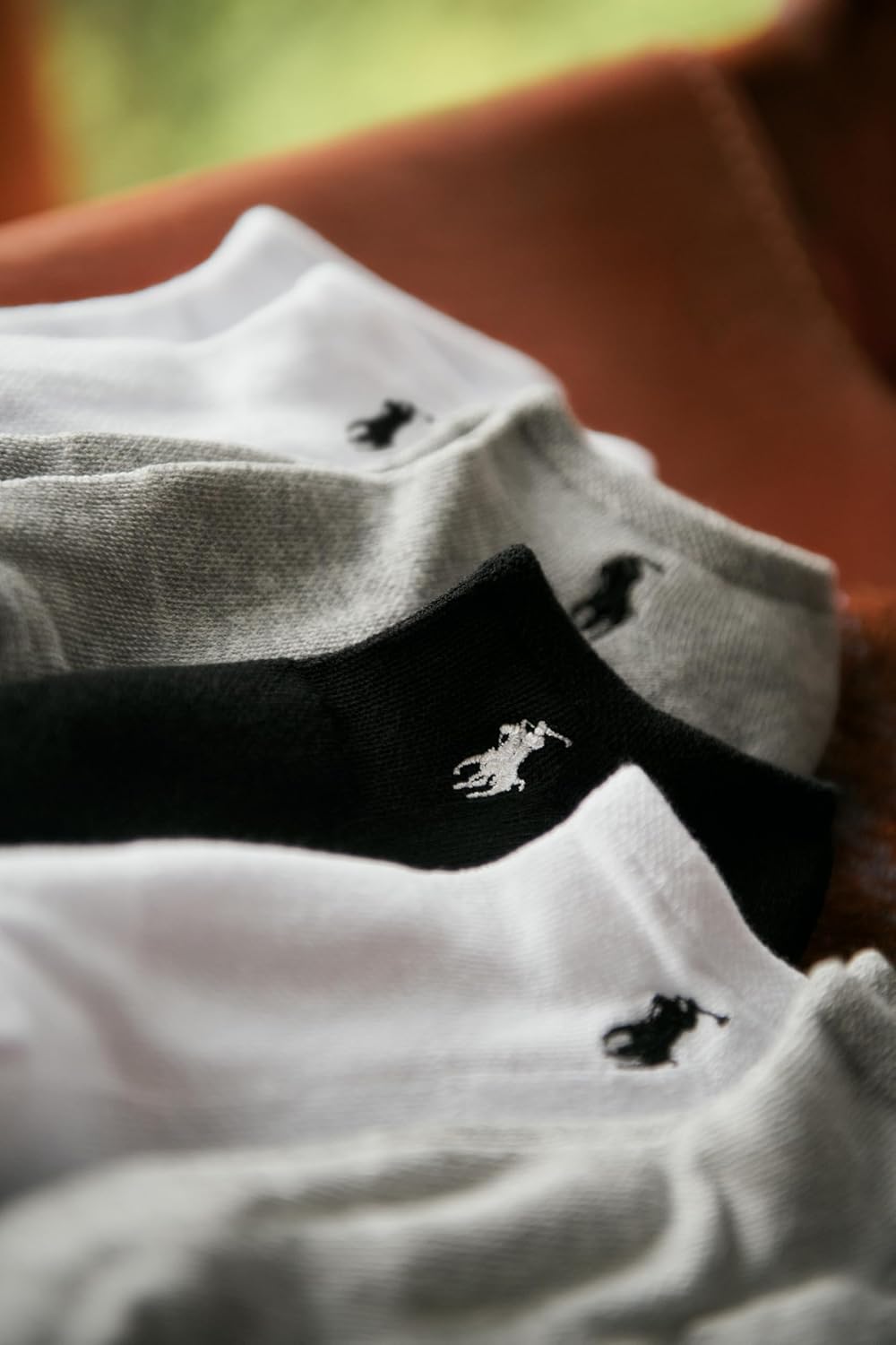 POLO RALPH LAUREN womens Super Soft Low Cut Socks - 3 Pair Pack - Reinforced Heel & Toe - Image 6