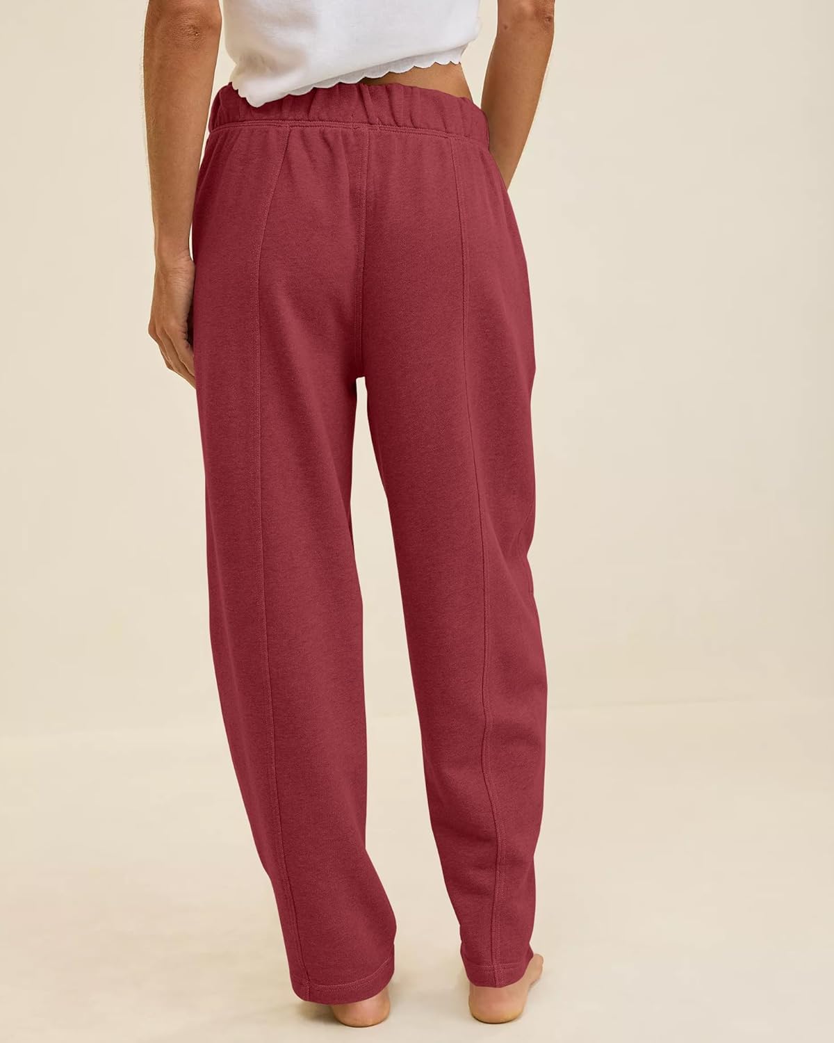 Gacaky Womens Wide Leg Sweatpants Casual Loose Lounge Pants 2025 Baggy Fall Drawstring Workout Athletic Joggers - Image 2