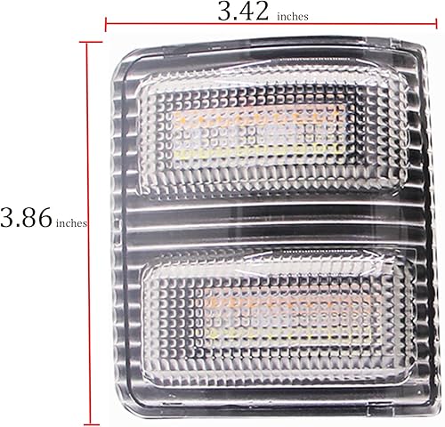 Miniatura 3 de 2x luz LED para espejo lateral Compatible con Ford F250 F350 F450 F550 Super Duty de 2008 a 2016, 7C3Z-13776-A 7C3Z-13776-B 7C3Z13776A 7C3Z13776B