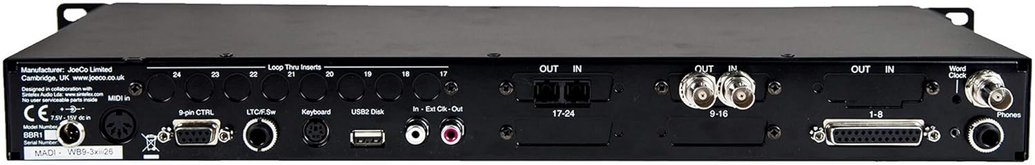 JoeCo BBR64-MADI BlackBox Multi-Track Recorder