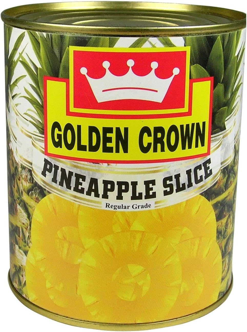 Golden Crown Pineapple Slice Fruit Canned (840 gm, Pack of 1 )