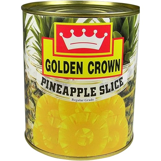 Bakers King Golden Crown Pineapple Slice Fruit Canned 840 g