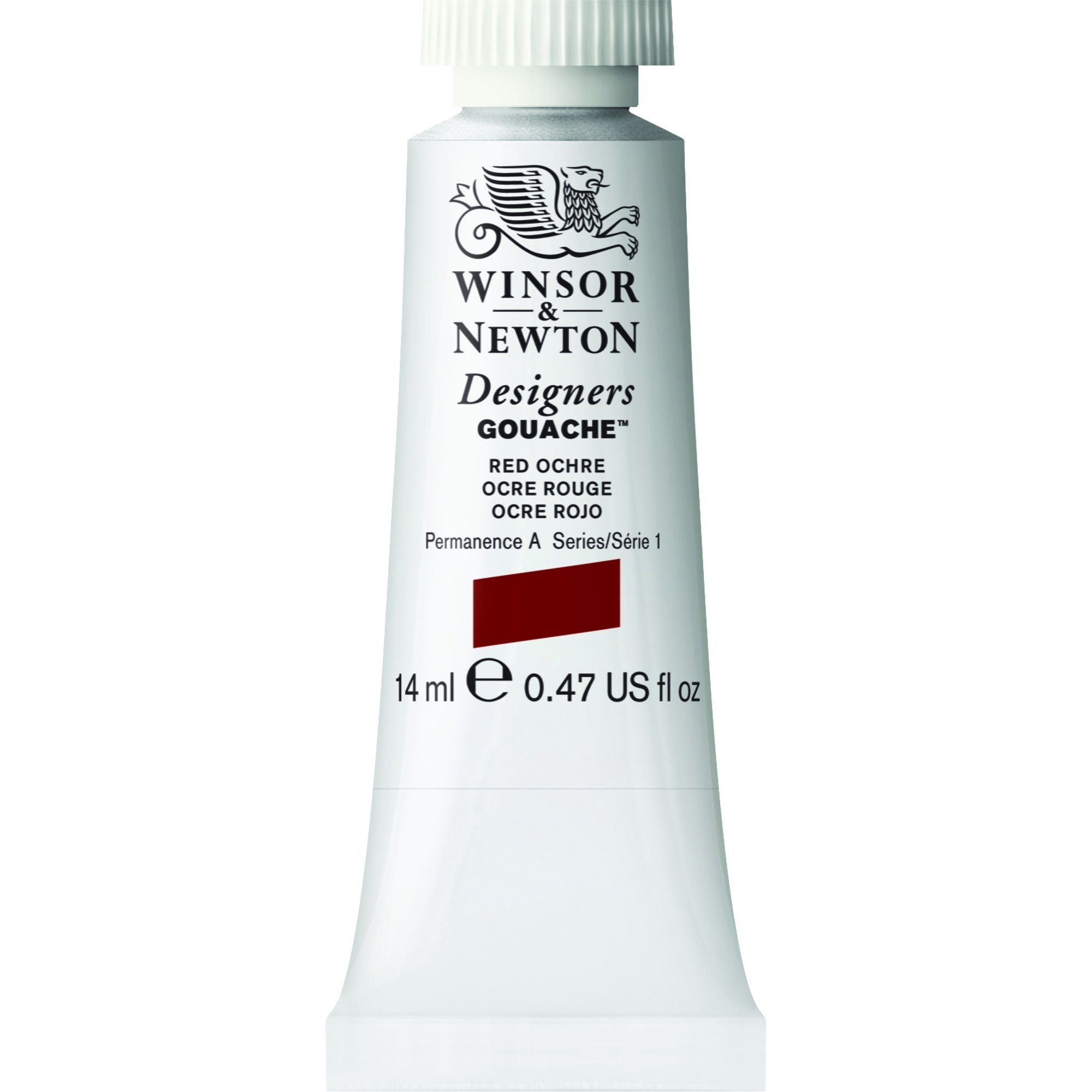 Winsor & Newton 14ml Designers Gouache Tube - Red Ochre