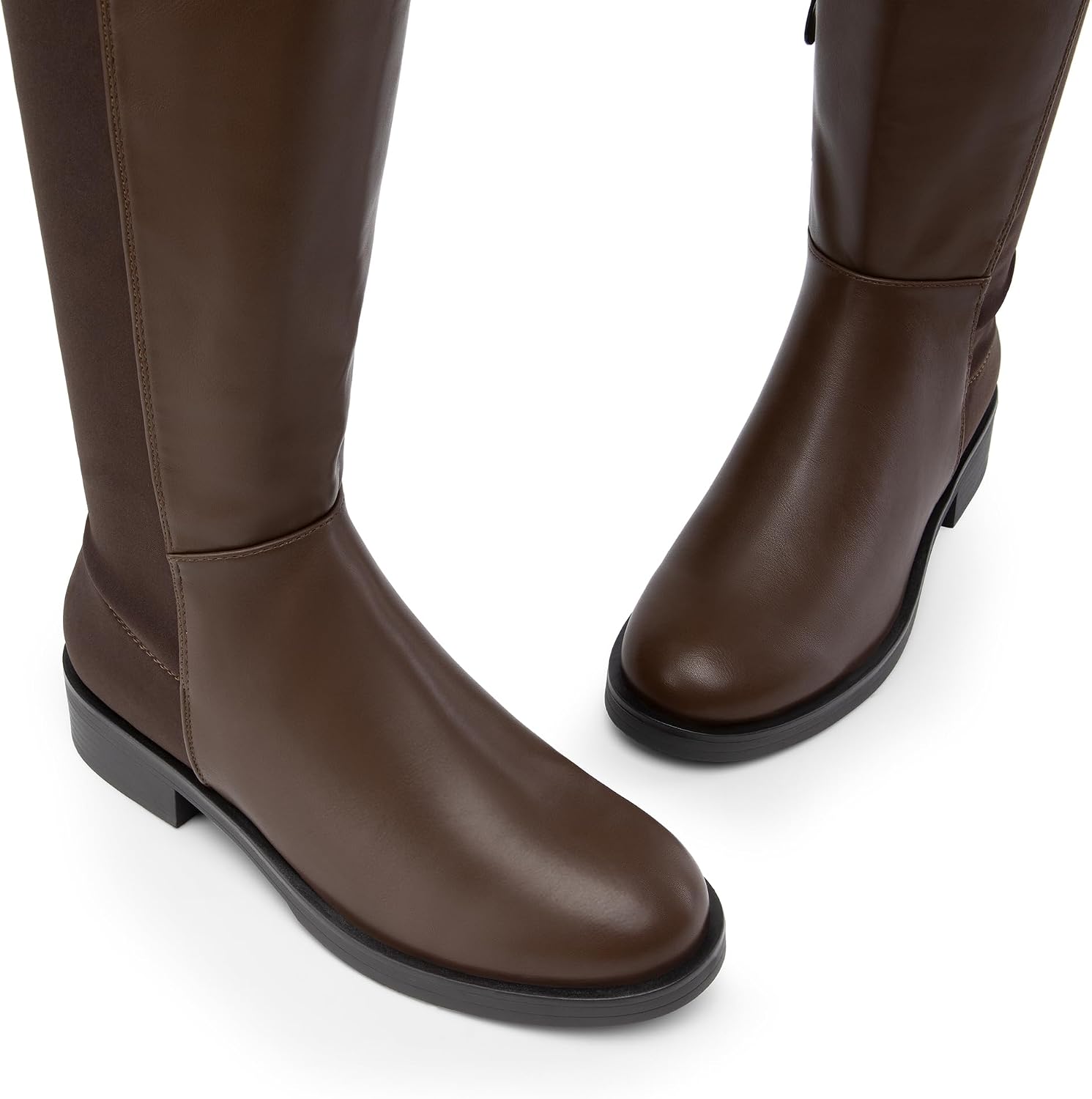 DREAM PAIRS Women's Knee High Boots, Platform Chunky Heel Thigh High Fashion Over The Knee Boots, SDOB2407W