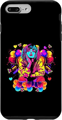Miniatura 10 de iPhone 11 Pro Max Streetwear synthwave 80s 90s retro anime Emo clown fashion Case