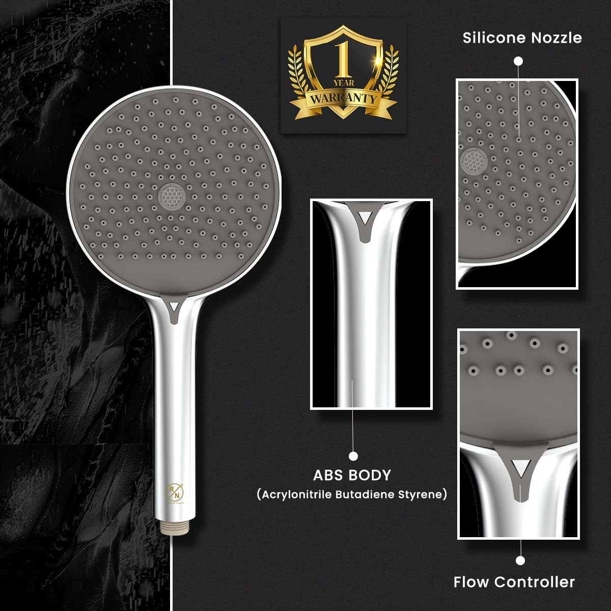 RN ABS Hand Shower