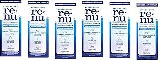 Renu Advanced Formula Multi-Purpose Solution, Triple Disinfectants, Travel Size, 2 fl oz (Pack of 6)