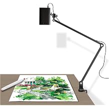 Drawing Projector, Art Projector for Tracing, Tracing Drawing Tool Smart Sketcher Cake Cookie Portable Mini Smart Phone Movie Projector with Stand F