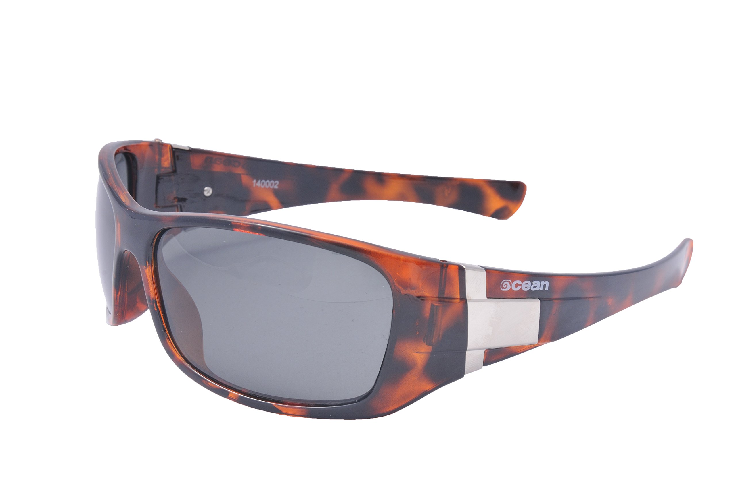 Ocean Sunglasses Wave - Gafas de Sol polarizadas - Montura : Negro Mate - Lentes : Ahumadas (14220.0)