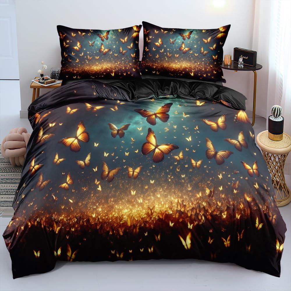 Ocean Bedding Sets King Size Blue Sea Turtle Duvet Cover Set Nautical Coastal Bedding Comforter-Cover for Kids Boys Girls Sea-Animal Bedroom Decor