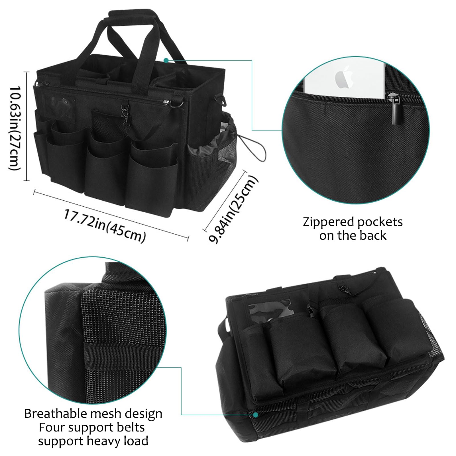 Cleaning Caddy Bag - Organize Your Supplies -3