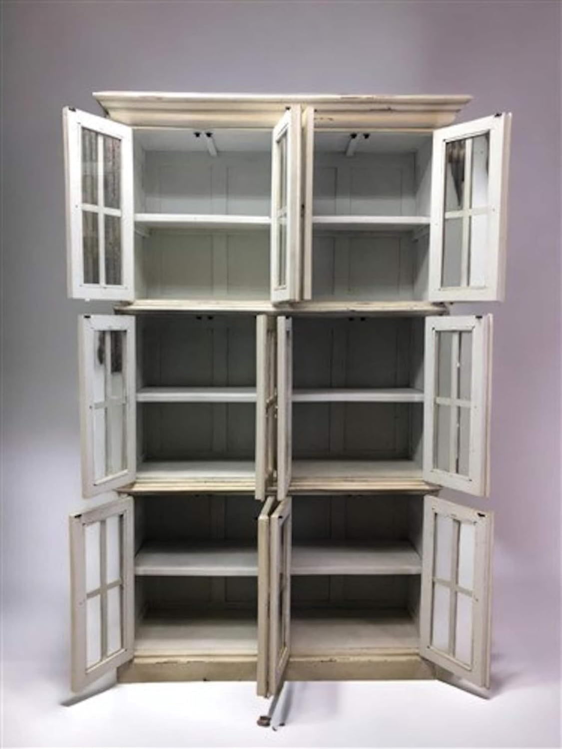 White Kitchen Cabinet, Bookcase for Bedroom, Living Room, Home Office(WHITE)