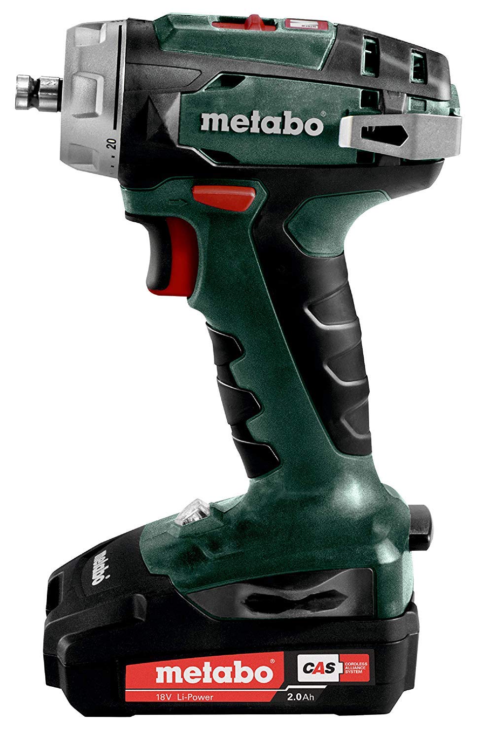 Metabo 602217880-18 quick set b ah 18v trapano cordless / 2.0, officina mobile,