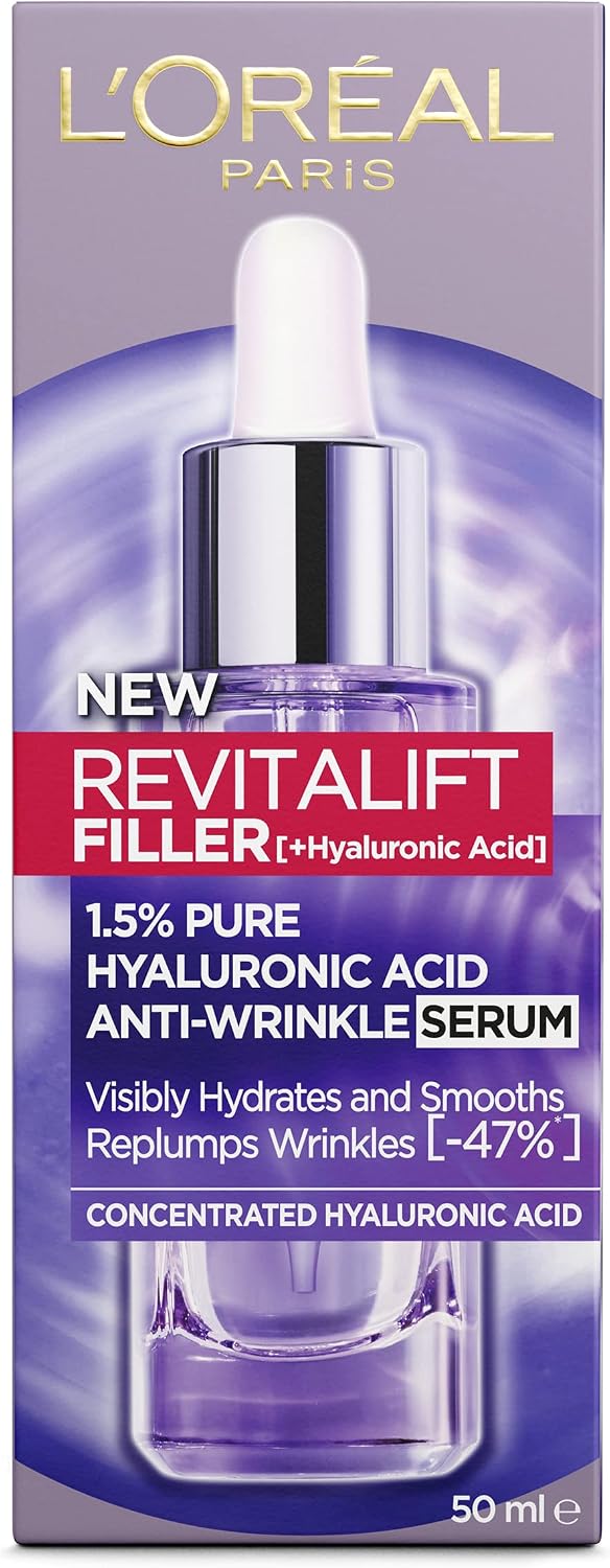 L'Oréal Paris Hyaluronic Serum, Revitalift Filler, Anti-Ageing Face Care, Anti-Wrinkle - Image 4