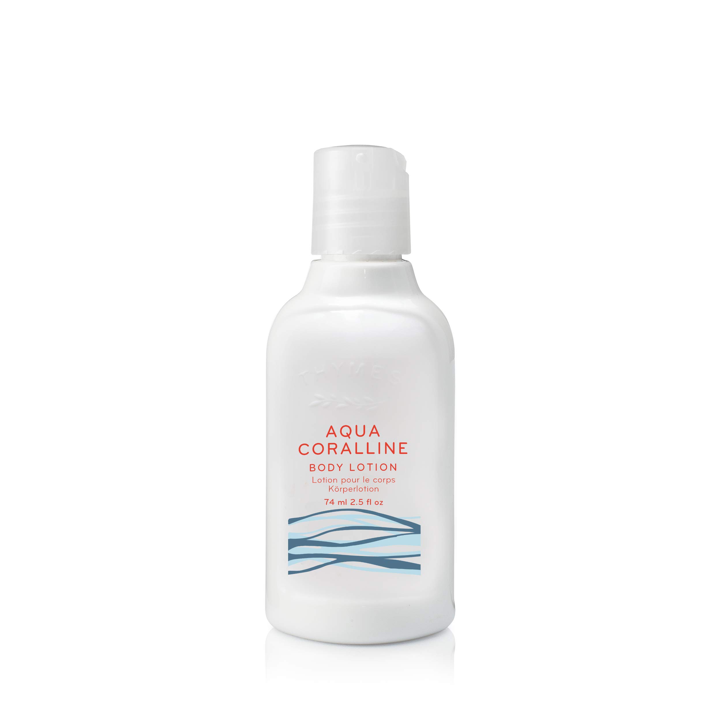Thymes Aqua Coralline Petite Body Lotion - Fresh Scented Body Lotion - Moisturizing Body Lotion - Travel Size