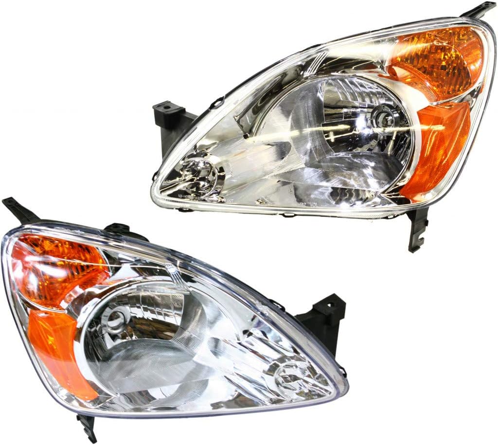 For 2002-2004 Honda CR-V Headlight Driver Side HO2518104 - replaces 33151-S9A-A01