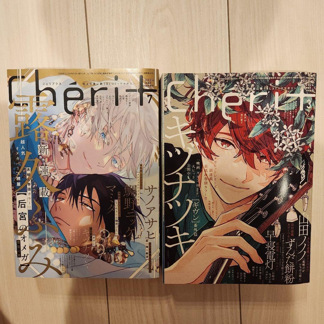 シェリプラス 3月号 7月号 Cheri+2024年3月号 ギヴン