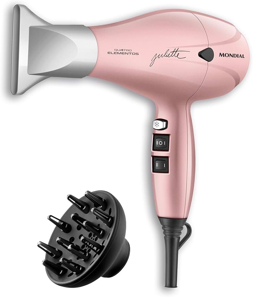 Secador de Cabelo, Mondial, Golden Rose, 2000W, 127V - SCP-JU-01