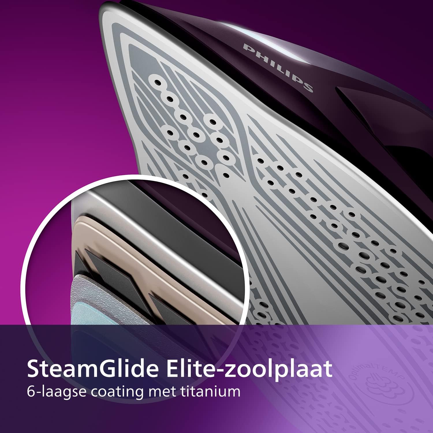 Philips PerfectCare 7000 Series Steam Generator - 2100 W, 600 g Steam Boost, 8.0 Bar, OptimalTEMP Technology, Reservoir 1.8 L, Blue (PSG7150/30)