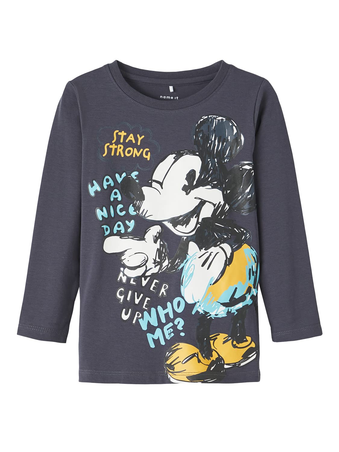 NMMSTRYG MICKEY LS TOP WDI Tişört Erkek çocuk