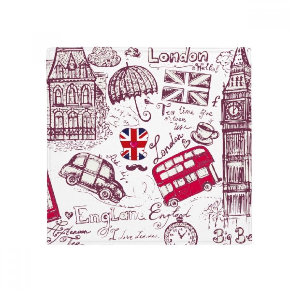 Tapis de sol Big Ben antidérapant pour animaux domestiques et cuisine maison carré 80 cm