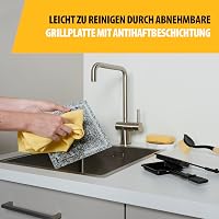 Tristar Raclette Stone 21x21 cm Grillkő 4 Személyes Raclette Grill Serpenyővel 5