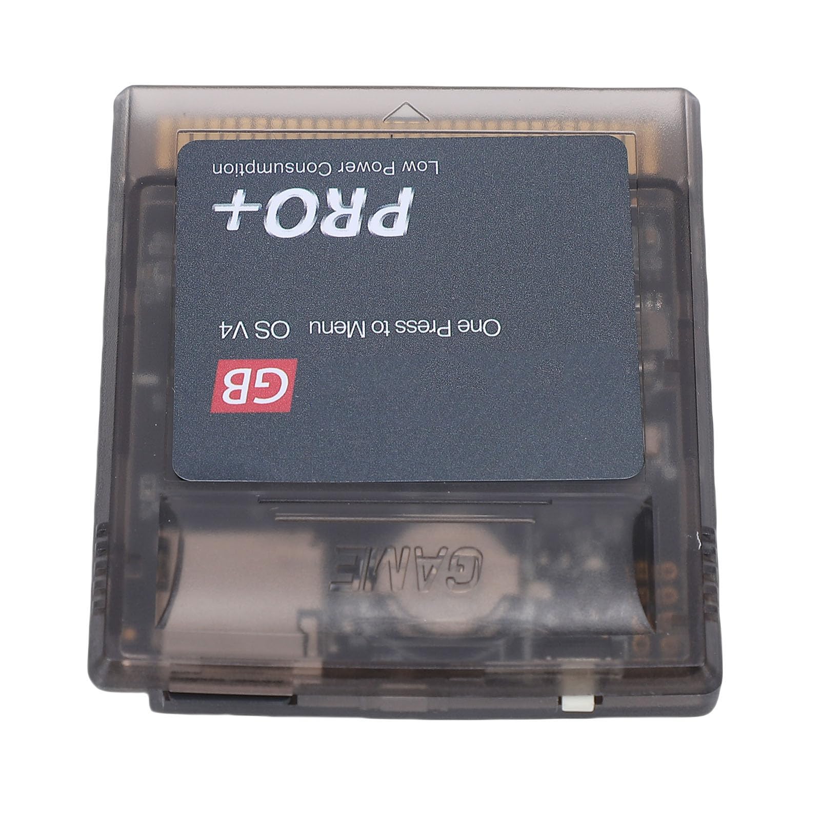 Dpofirs Gioco, Gioco Multifunzionale con Memoria 4G da 64 Mbit con Trasferimento File USB e Tecnologia di Risparmio Energetico, per Gameboy Gameboy Color Advance Advance (Grigio Trasparente)