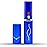 Flashlight Lipstick Stun Gun Women Self Defense Bright Led Flashlight - Rechargeable Battery (Blue)