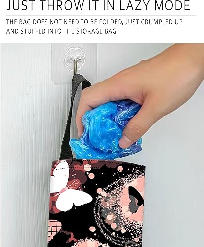 Miniatura 2 de Soporte para bolsa de plástico, reutilizable, lindo soporte para bolsa de comestibles, organizador de bolsas de plástico duradero, práctico