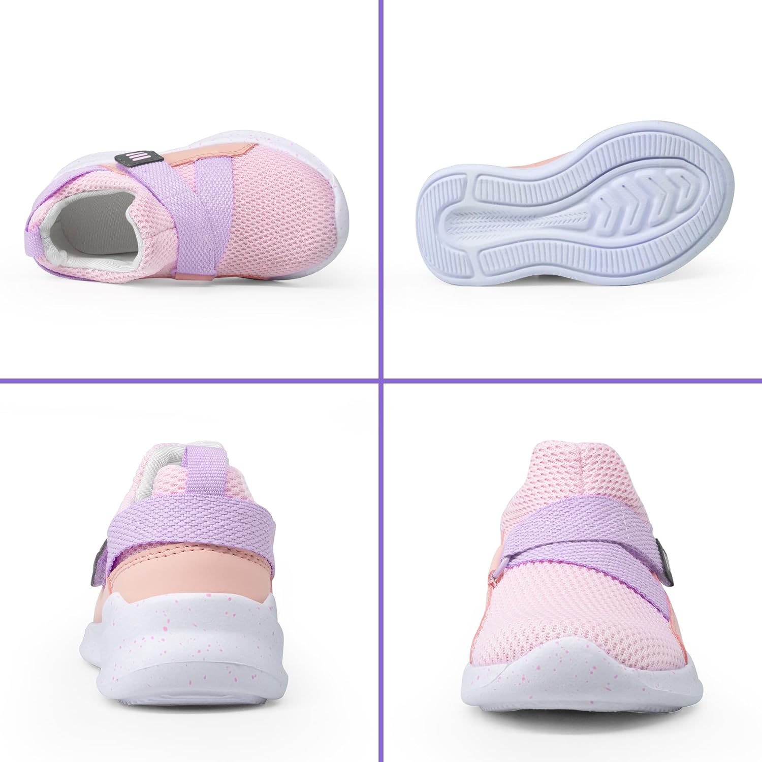 SKYWHEEL Toddler Tennis Shoes Boys Girls Barefoot Slip On Shoes Kids Lightweight Breathable Sports Sneakers for Walking Running - Image 7