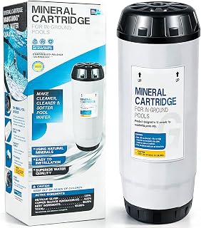 Replacement for Nature2 W28145 Mineral Cartridge for All G45, Professional G & Pro G Plus In Ground Pool System, for Pools up to 45,000 Gallons, N2CG45, W26745