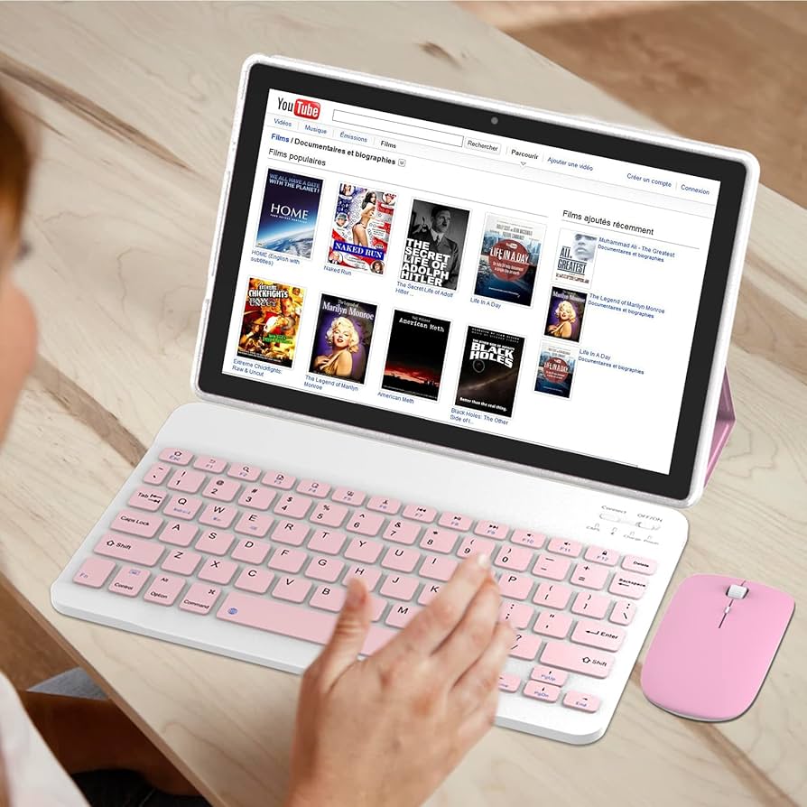 Android 14 タブレット 12GB RAM 64GB ROM ピンク Amazon.com : Android 14 Tablet 10 Inch Tablet, DDR4 8GB RAM