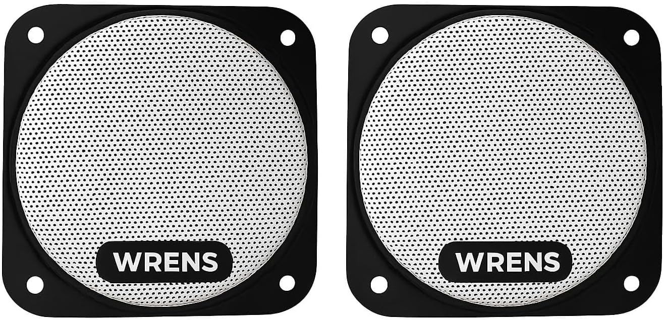 WRENS 60 Watt Tweeter Speaker High Power Car & Home Audio Tweeters | 4 Inch Universal Loud Sound Speakers (Pair)