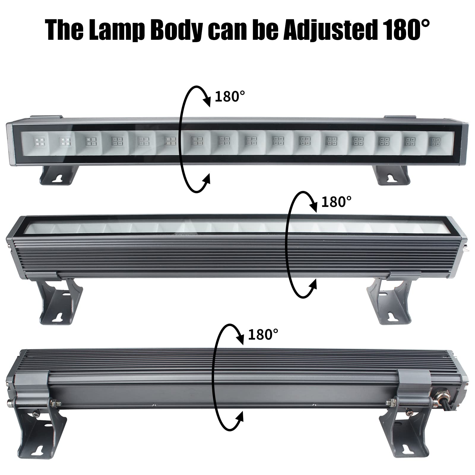 Luce UV LED 30W, Barra Lampada Ultravioletta con 1.5m Spina, 395-400nm, IP66, Black Light, Effetto Luce per Feste, Pittura Fluorescente, Poster Fluorescente, Bar, Club, Halloween