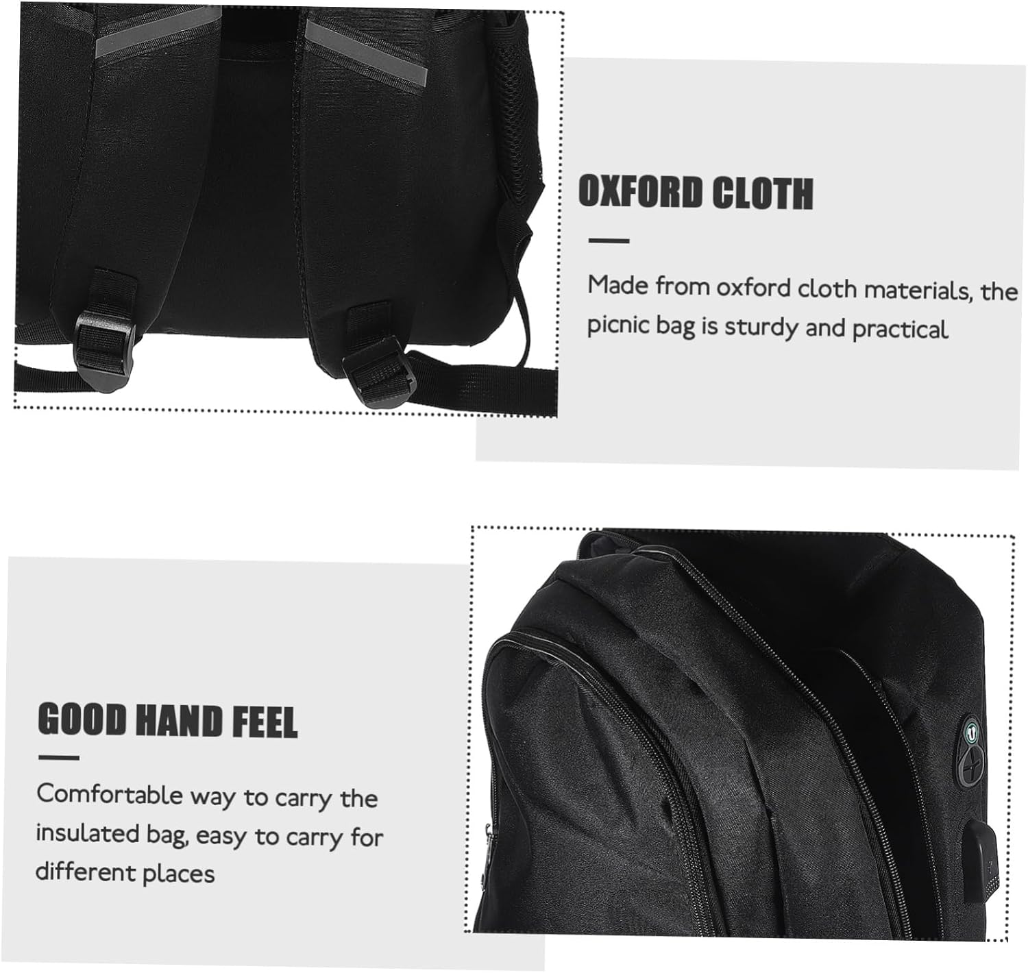 Multipurpose Insulated Backpack Leakproof Cooler Bag for Outdoor Travel Camping Park Beach