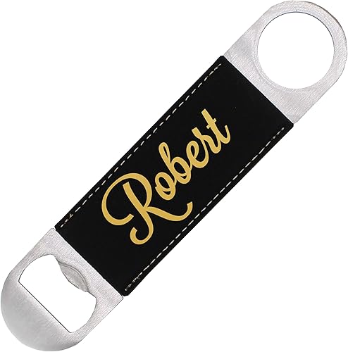 My Personal Memories Abrebotellas de acero inoxidable grabado personalizado, estilo remo, abrelatas de cerveza de pub personalizado, regalo para