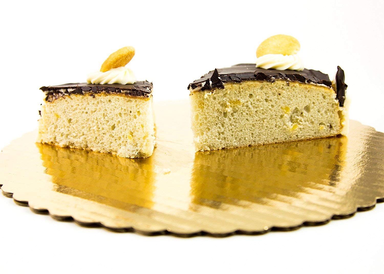 HOME REPUBLIC Gold;Silver Cake Board - 15 Pieces, Gold 1
