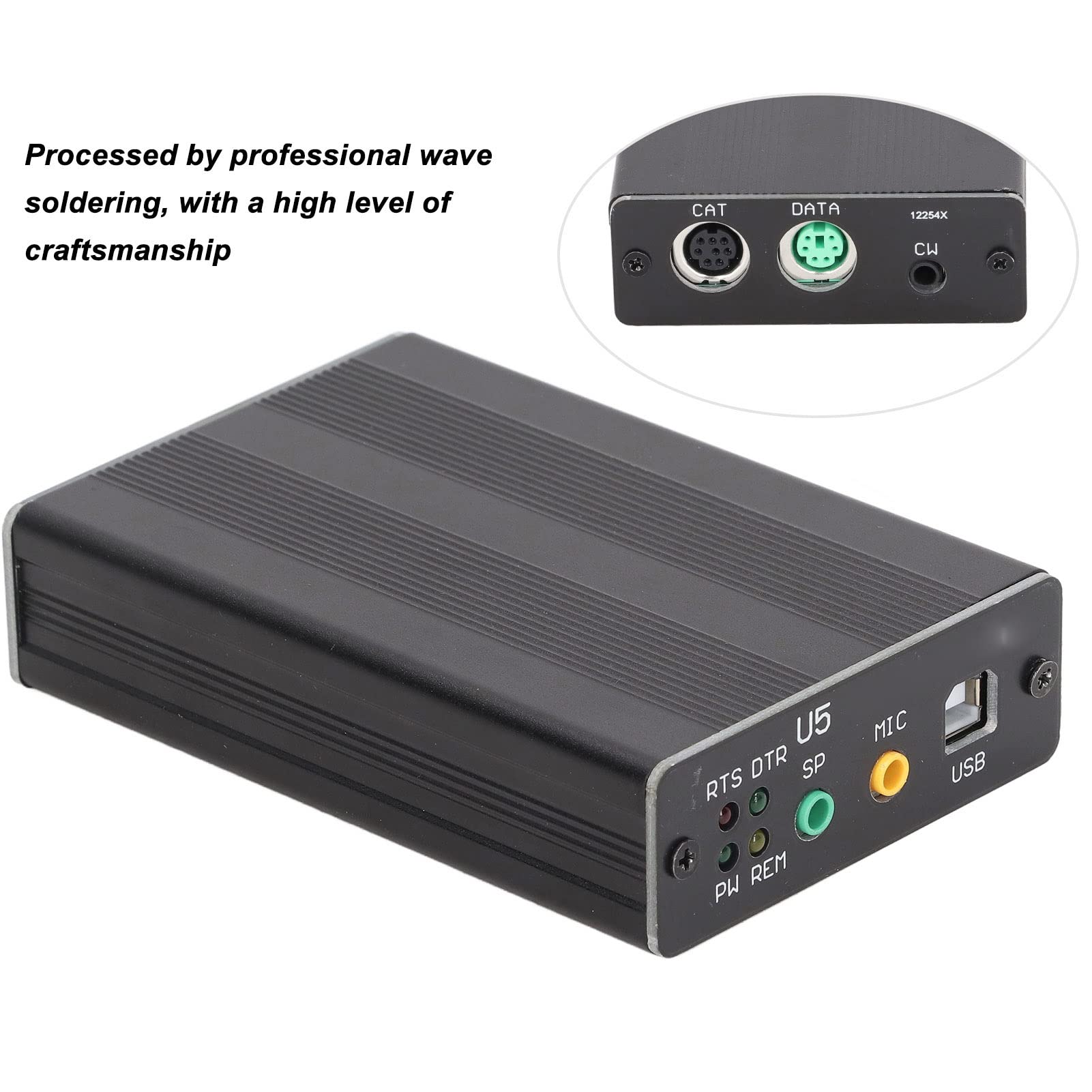 USB -PC -Linker -Adapter Dedizierter Radio Connector Unterstützen Plug and Play für FT 891 mit Dedizierten und Datenschnittstellen