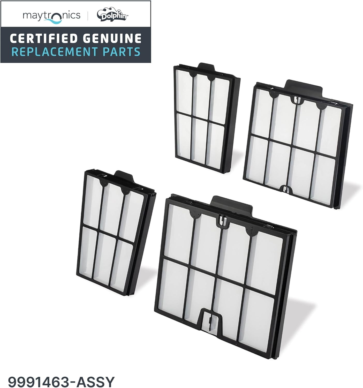 Dolphin Genuine Replacement Part — Fine Filter Panels (4PK) — 9991463-R4