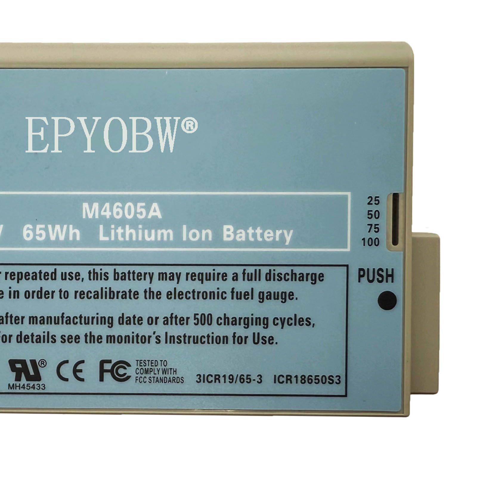 Batterie 7200mAh 989803135861 M4605A Pour Moniteur Philips IntelliVue MP30 MP50 MP70