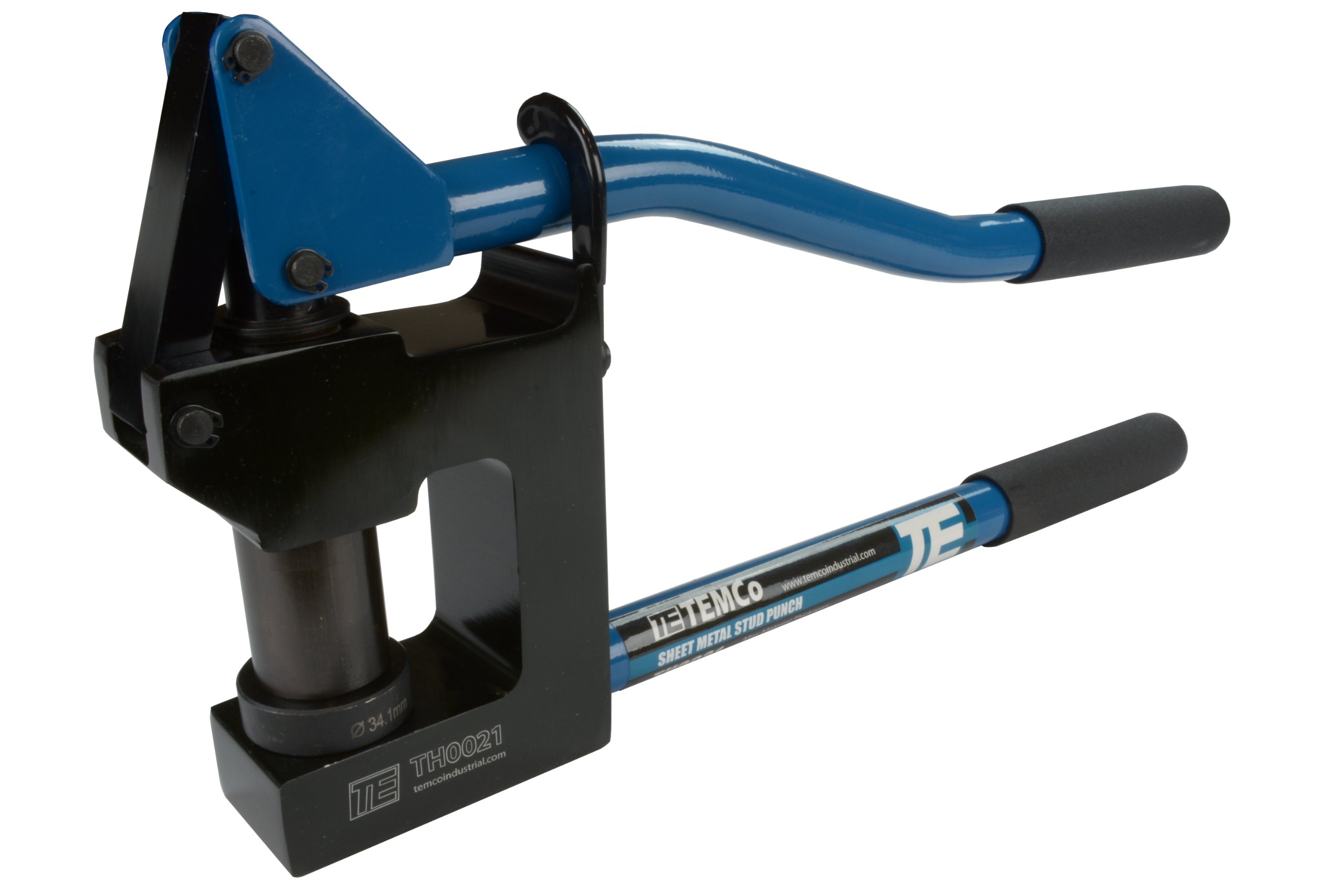 TEMCo Industrial TH0021 Metal Stud Punch - 3 Die Set (7/8