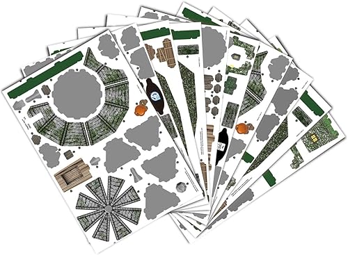 Miniatura 7 de 4D Cityscape Harry Potter - Rompecabezas de papel 3D (Hagrid's Hut)