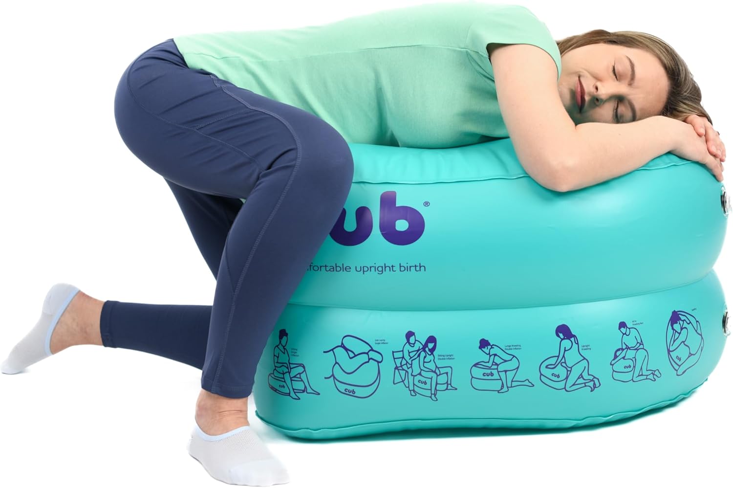 Comfortable Upright Birth (CUB) Support for Pregnancy, Labor and Birth. Versatile, Adaptable, Lightweight, Easy to Clean and Store. Can be Used at Home, Birth Centre, or Hospital.