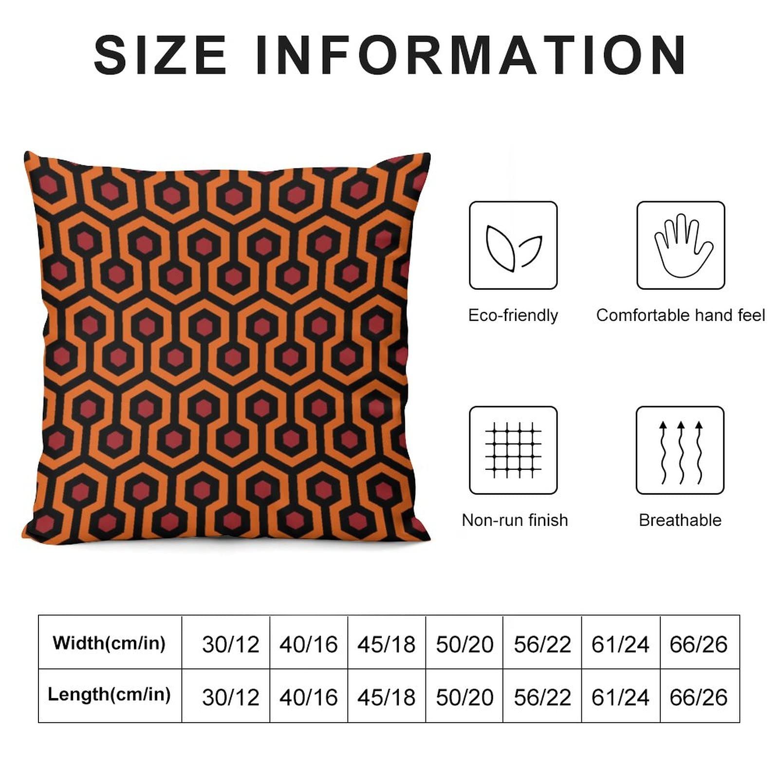 The Shining Overlook Hotel Square Plush Throw Pillow Case Soft Couch Cover Pillowcases Home Decorative No Insert