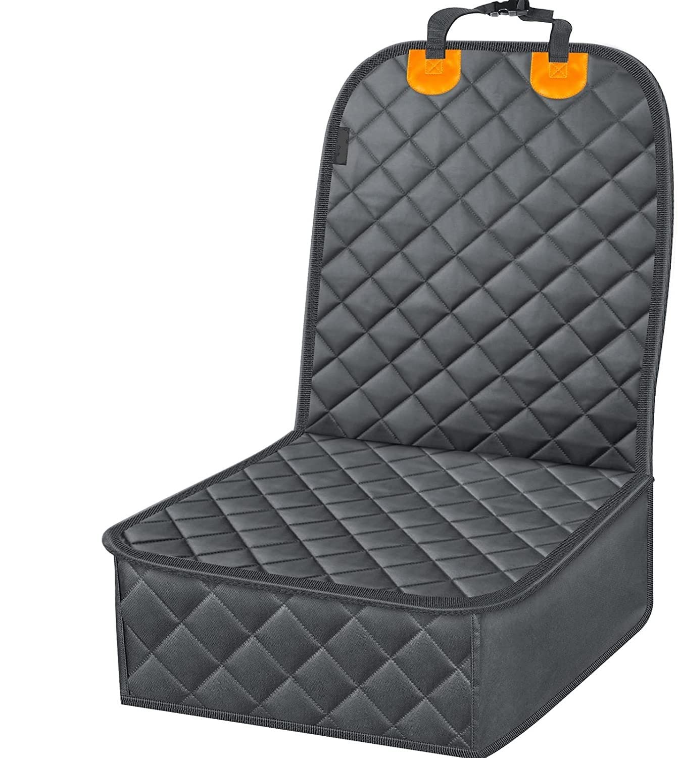 PetLux Front Dog Seat Cover, Durable, Waterproof, Scratch Proof & Nonslip Seat Cover, Dog Car Seat Cover with Safety [Grey-Black(Pack of 3)] (B0C249Q891) Amazon Price History, Amazon Price Tracker