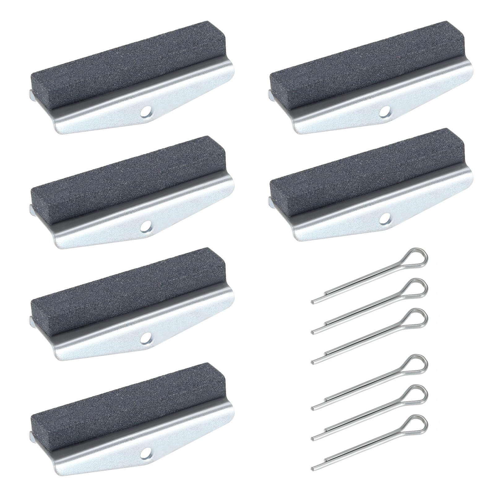 2 Set Cilindro Motore Hone Stones Sostituzione 3 Mascella Cilindro Motore Affinare Auto Cilindro Motore Rettifica Freno Affinare per la Pulizia Lucidatura 1-1/8 "