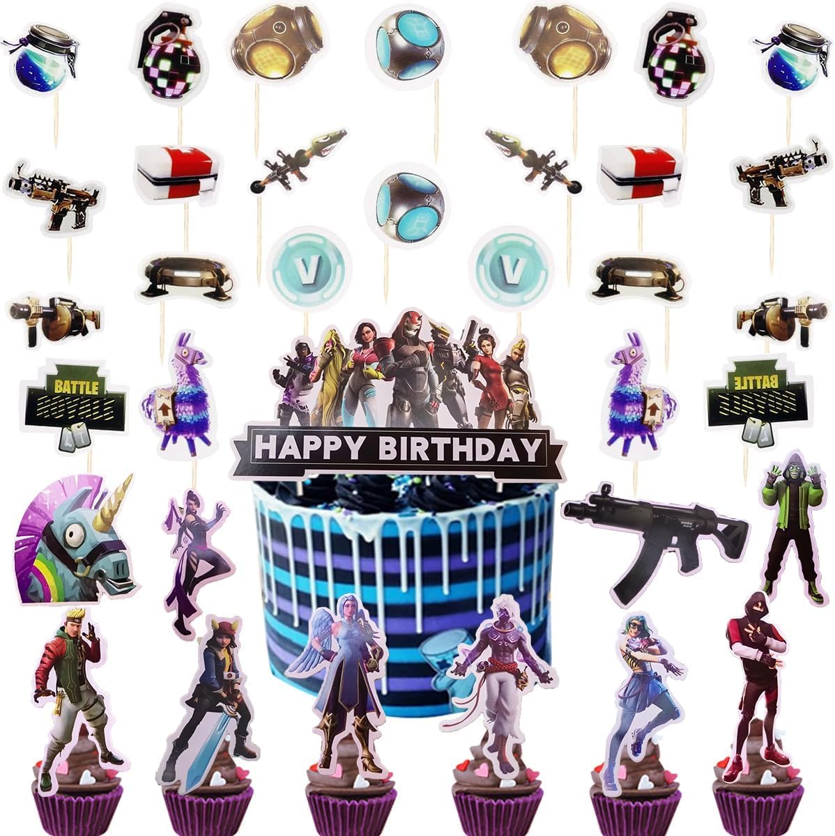 Fallout - Decoraciones De Cumpleaños Para Videojuegos, Decoración De