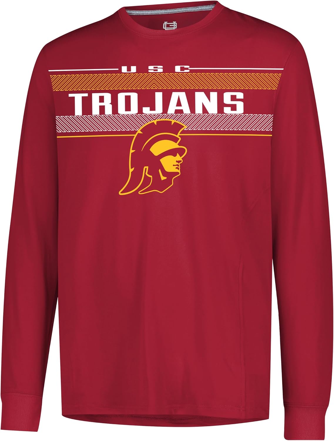 Ultra Game Men's NCAA Official Super Soft Supreme Long Sleeve T-Shirt