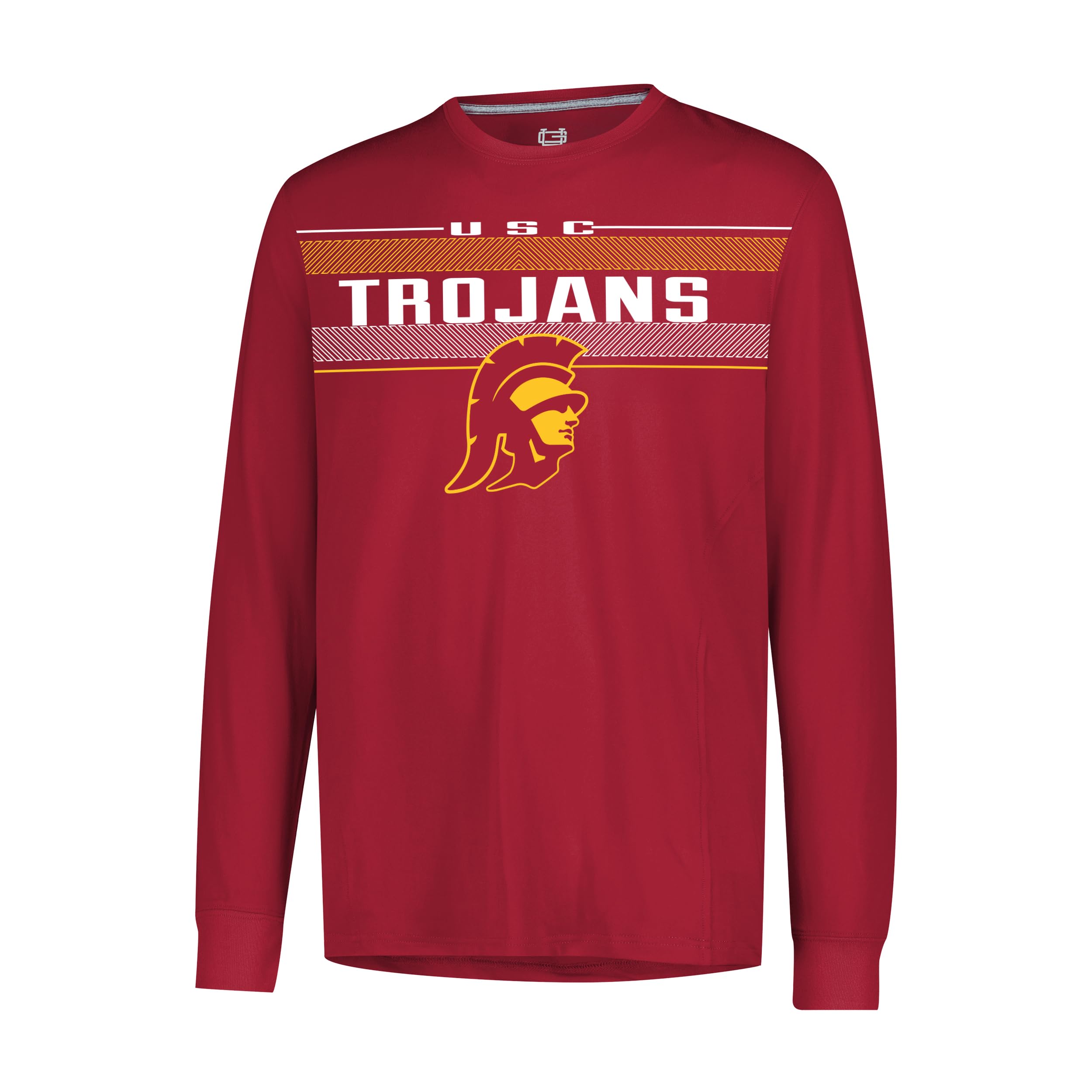 Ultra Game Men's NCAA Official Super Soft Supreme Long Sleeve T-Shirt